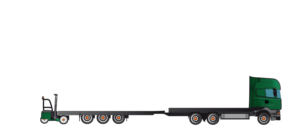 Plateau camion remorque - Flotte de camion Cargomatic