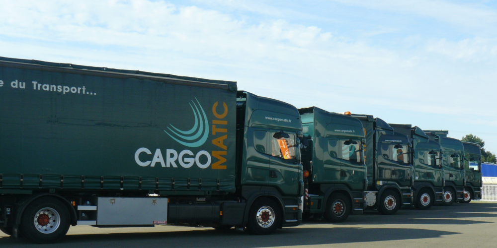 Cargomatic - Flotte de camion de transport "Play-mobil"