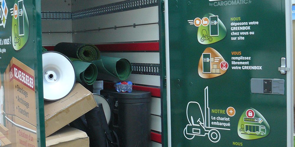 Greenbox par Cargomatic - Location de box de stockage mobile