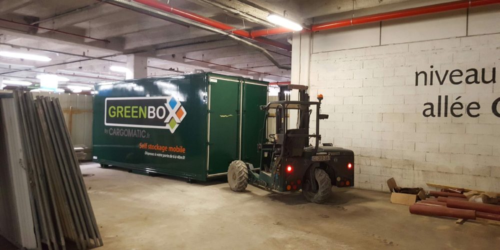 Greenbox par Cargomatic - Location de box de stockage mobile