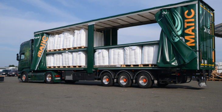 Cargomatic - Transport camion et semi-remorque double étage