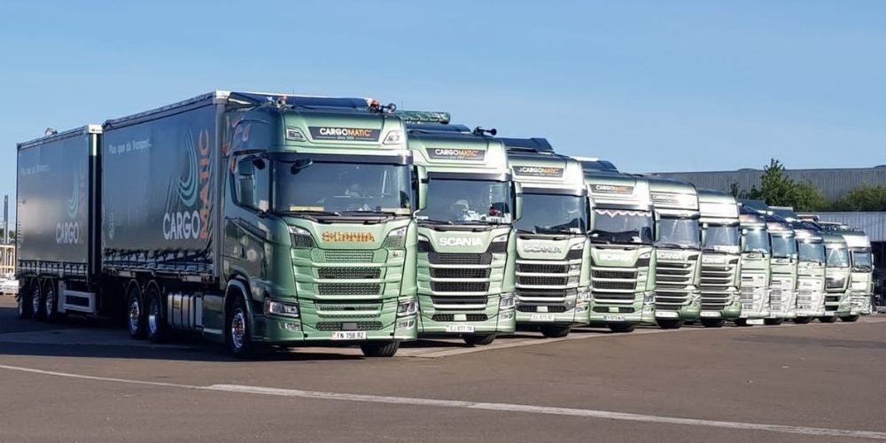 Cargomatic - Flotte de camion de transport "Play-mobil"