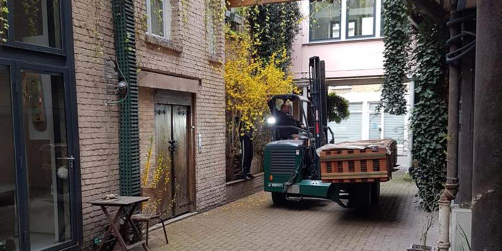 Transport et livraison de lame de terrasse - Cargomatic
