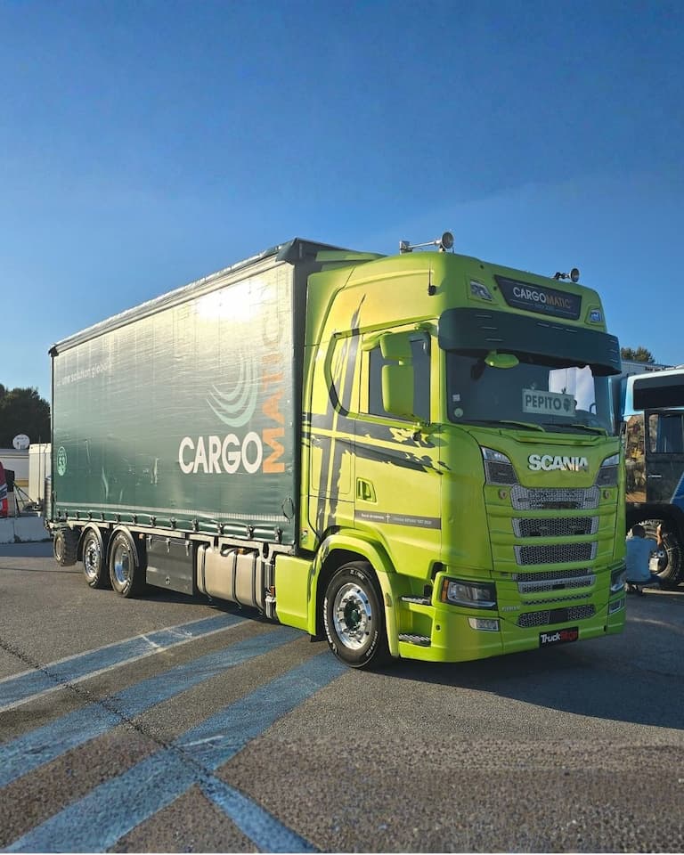 Camion de Julien alias Pepito Cargomatic au Grand Prix Camions du Castellet